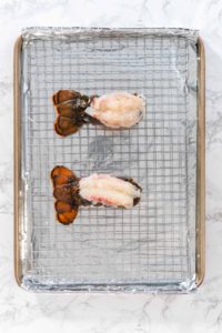 Garlic lobster tails - Arina Photography