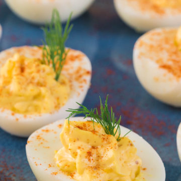 Deviled eggs - Arina Photography