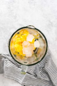 Mango boba smoothie - Arina Photography