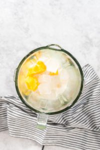 Mango boba smoothie - Arina Photography