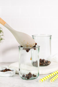 Mango boba smoothie - Arina Photography