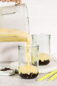 Mango boba smoothie - Arina Photography