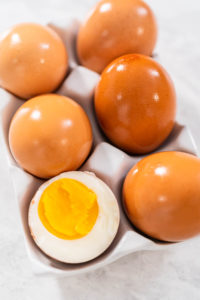 Hard boiled eggs - Arina Photography