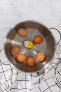 Hard boiled eggs - Arina Photography