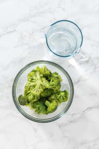 Steamed broccoli - Arina Photography