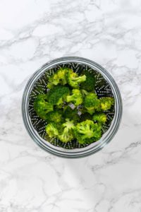 Steamed broccoli - Arina Photography