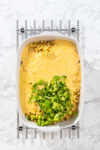Macaroni and cheese with broccoli - Arina Photography