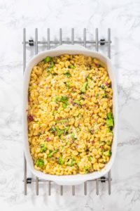 Macaroni and cheese with broccoli - Arina Photography