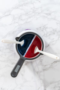 Red White and Blue Chocolate Covered Pretzel Twists - Arina Photography
