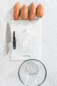 Simple Roasted Sweet Potatoes - Arina Photography
