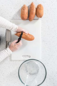 Simple Roasted Sweet Potatoes - Arina Photography