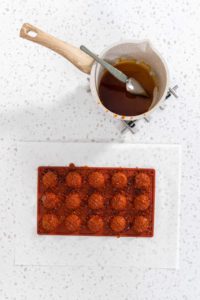 Caramel cupcake toppers - Arina Photography