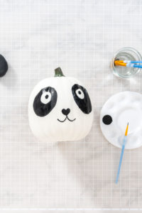 Panda Pumpkin - Arina Photography