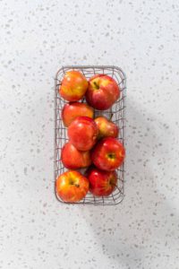 Red apples in the basket - Arina Photography