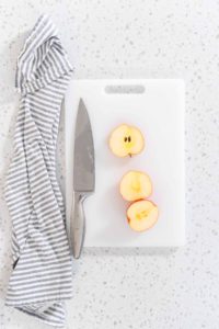 Sliced red apples - Arina Photography