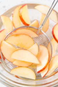 Sliced red apples - Arina Photography