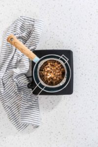 Chocolate fudge with peanut butter swirl - Arina Photography