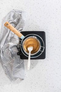 Chocolate fudge with peanut butter swirl - Arina Photography