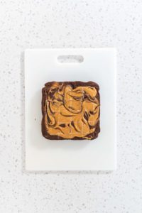 Chocolate fudge with peanut butter swirl - Arina Photography