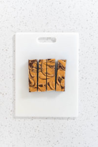Chocolate fudge with peanut butter swirl - Arina Photography