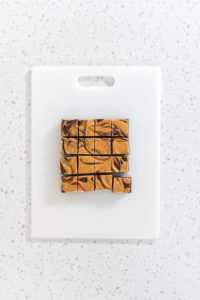 Chocolate fudge with peanut butter swirl - Arina Photography