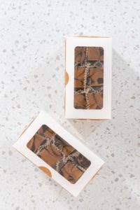 Chocolate fudge with peanut butter swirl - Arina Photography
