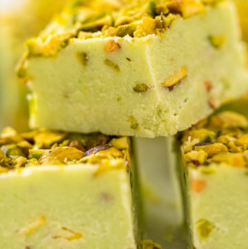 Pistachio fudge - Arina Photography
