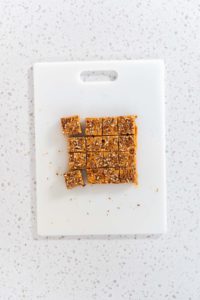 Pumpkin spice fudge with pecans - Arina Photography