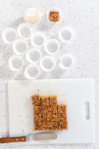 Pumpkin spice fudge with pecans - Arina Photography