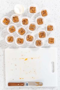 Pumpkin spice fudge with pecans - Arina Photography