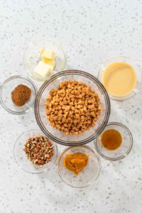 Pumpkin spice fudge with pecans - Arina Photography
