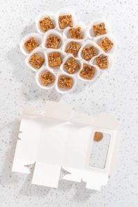 Pumpkin spice fudge with pecans - Arina Photography