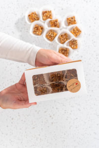 Pumpkin spice fudge with pecans - Arina Photography