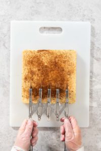 Christmas Eggnog fudge - Arina Photography