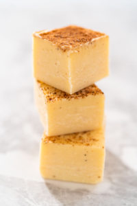 Christmas Eggnog fudge - Arina Photography