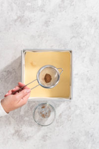 Christmas Eggnog fudge - Arina Photography