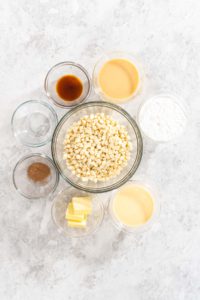 Christmas Eggnog fudge - Arina Photography