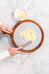 Butter board with vegetables and bread - Arina Photography