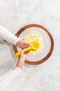 Butter board with vegetables and bread - Arina Photography