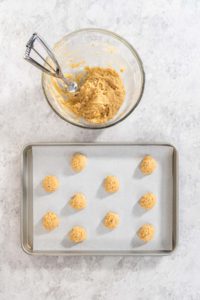 Banana cookies with chocolate drizzle - Arina Photography