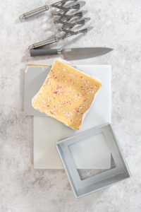Homemade candy cane fudge - Arina Photography