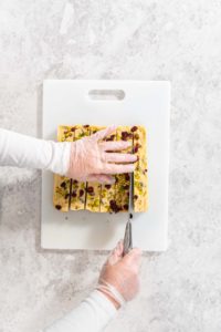 Cranberry pistachio fudge - Arina Photography