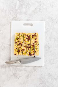 Cranberry pistachio fudge - Arina Photography