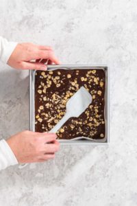 Chocolate hazelnut fudge - Arina Photography