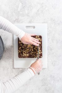 Chocolate hazelnut fudge - Arina Photography