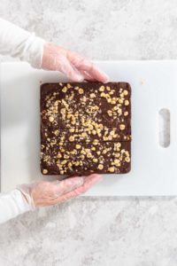 Chocolate hazelnut fudge - Arina Photography