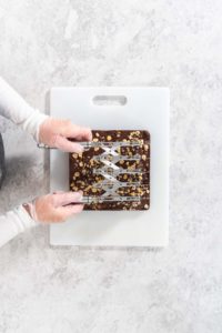 Chocolate hazelnut fudge - Arina Photography