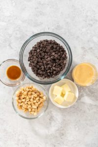 Chocolate macadamia fudge - Arina Photography