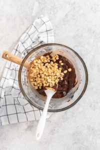 Chocolate macadamia fudge - Arina Photography