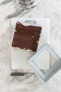 Chocolate macadamia fudge - Arina Photography